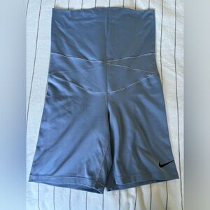 Nike Dri-FIT Maternity Bike Shorts Blue